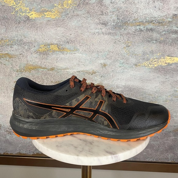 ASICS Gel-Scram 5 Shoes Mens Size 10.5 Black Running Trail Sneakers READ - Picture 5 of 9